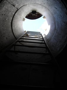 Blue Horizons entrance hatch